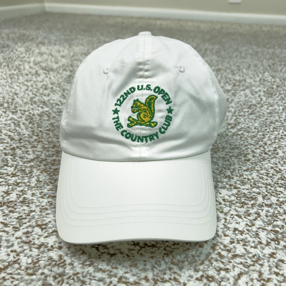 US Open Hat Cap Strap Back Mens One Size White 122nd Golf Country Club Sports